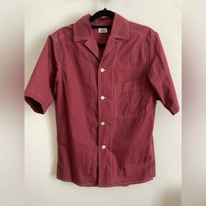 Sebline Red Camp Shirt